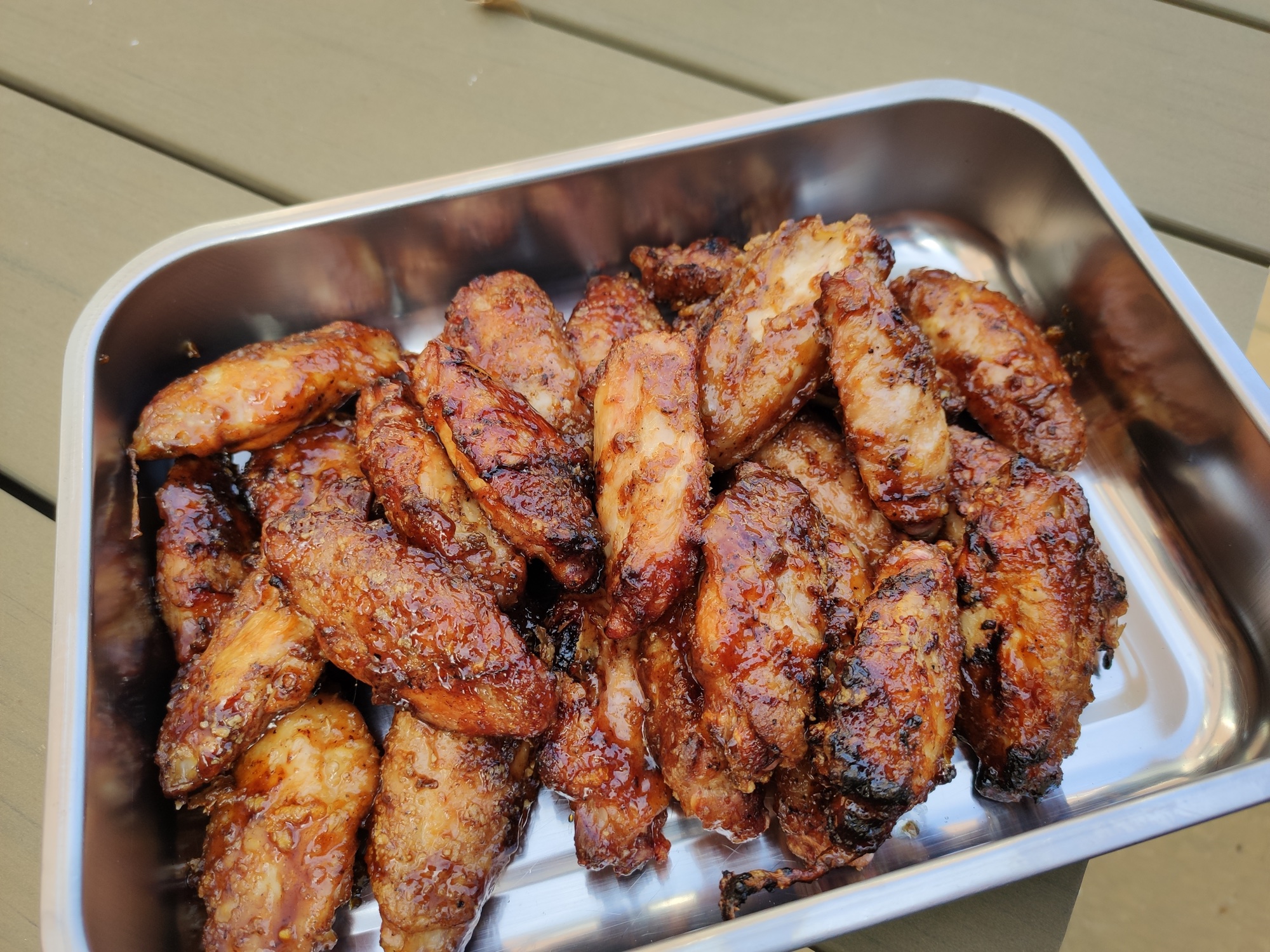 5 spices Chicken Wings Smokey Meat